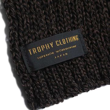 TR24AW-801 Low Gauge Knit Muff (BLACK, BROWN, GRAY),BROWN, small image number 5