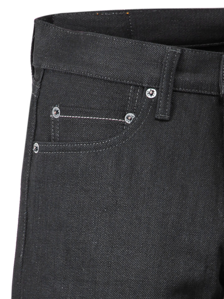 Tanuki BKUT1 15oz Black Selvedge Denim Urban Tapered