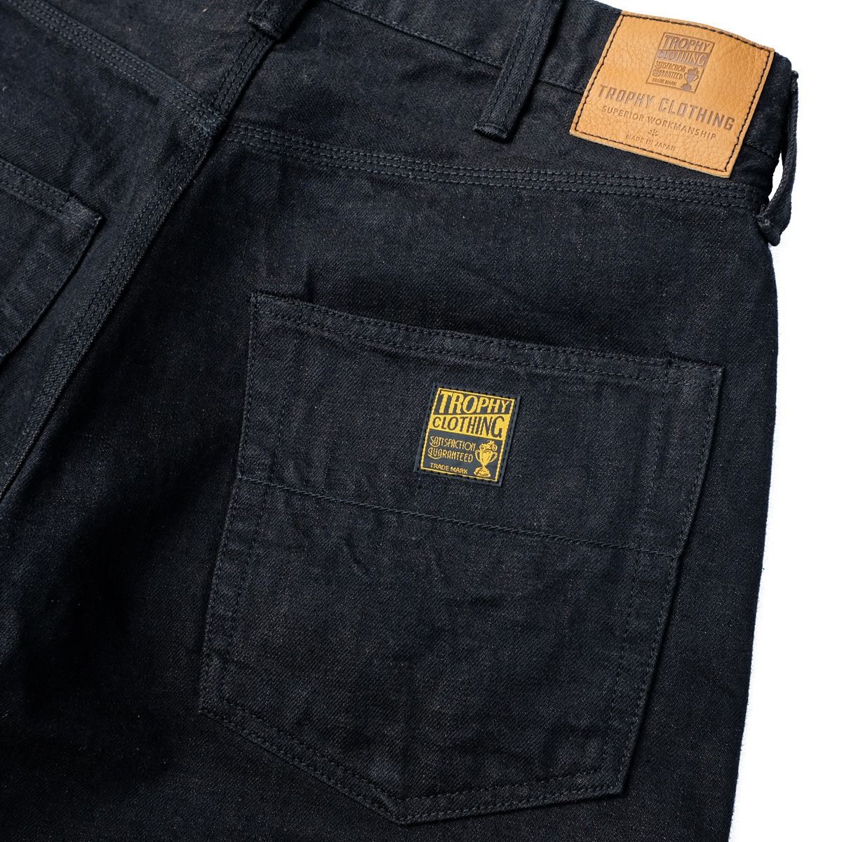 【第1位獲得！】 DENIMIO | 1906 13.5oz Original Blackie Denim W Knee Standard パンツ
