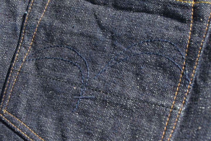 S310SPⅡ 17oz "ZERO" Series Jeans Short Pants One washed,INDIGO, medium image number 5