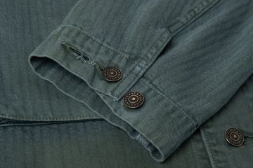 【Pre-Order】4673 Indigo Green Military Jacket,INDIGO GREEN, small image number 6