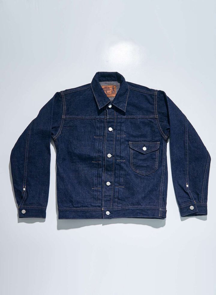 Samurai Jeans S101AX-SAKURA 18oz "AI PLUS-SAKURA" DENIM JACKET