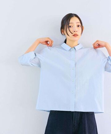 STSS6001 UCHI SHIRT,BLUE, small image number 8