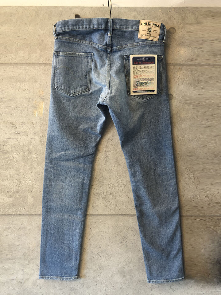 DENIMIO | ONI121S-ISHIKAWADAI Stretch Ishikawadai Stretch Denim Relax ...