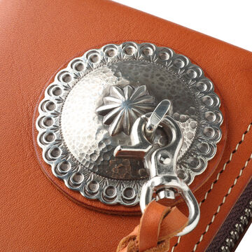 PAILOT RIVER LP01L-PRBR (REDMOON) Short Wallet LP01L-PRBR (Oil Leather Black
Oil Leather Red Brown
Oil Leather Dark Brown
Saddle Leather Natural),OIL LEATHER RED BROWN, small image number 1