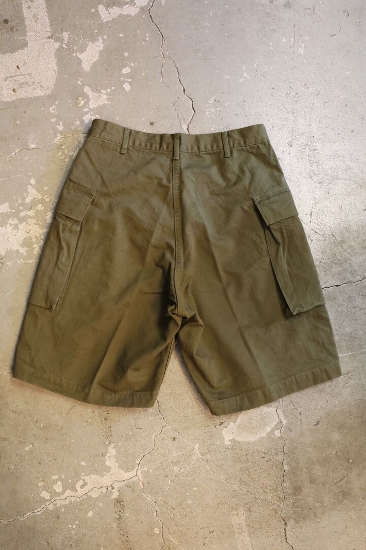 03-7250 U.S ARMY 2 POCKET CARGO SHORTS (76 ARMY GREEN),, medium image number 1
