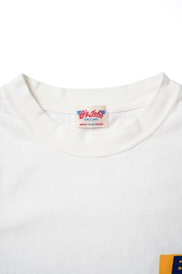 MTE002 ROUND BODY BIG JOHN LOGO T-SHIRT,CHARCOAL, small image number 22