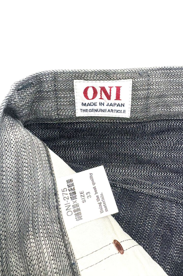 ONI275 20oz Awa Sumi x Awa Shoai Denim Regular Straight,, medium image number 9