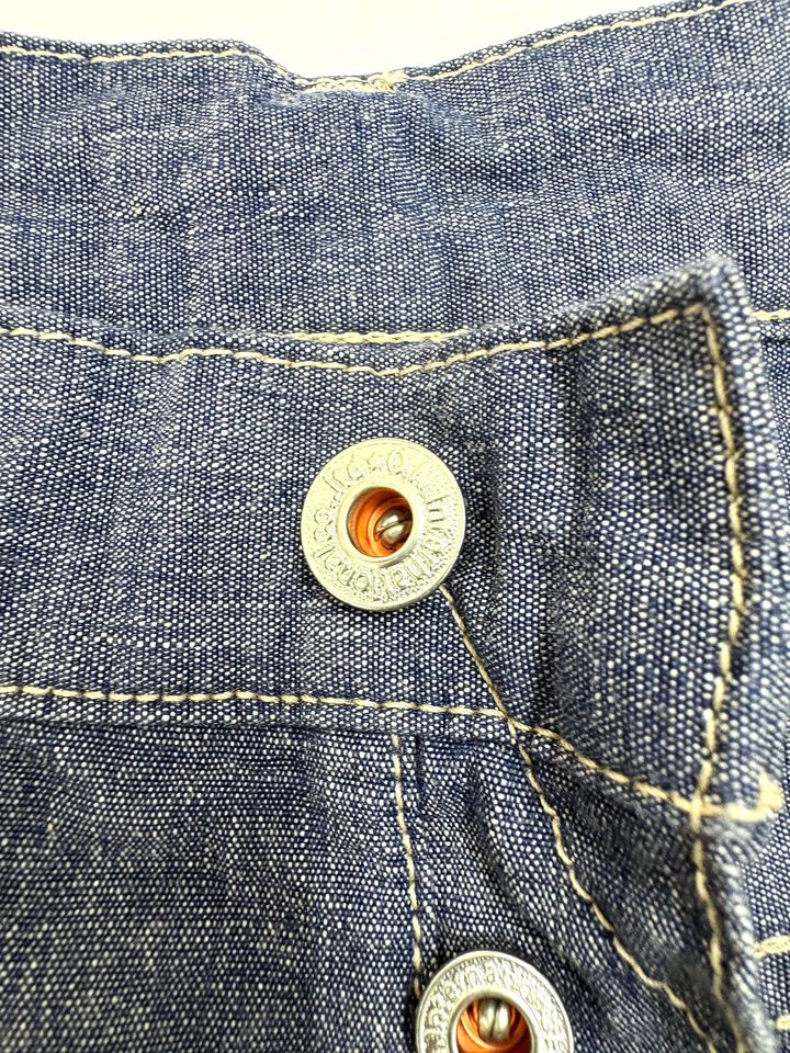 ONI200-HCSV 8oz Selvedge Chambray Wide Straight,, medium image number 6