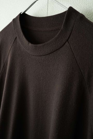 【CAPERTICA】711CS26 Super 140s Washable Wool MW_Jersey Wool Sweat 2026,OLIVE, small image number 11