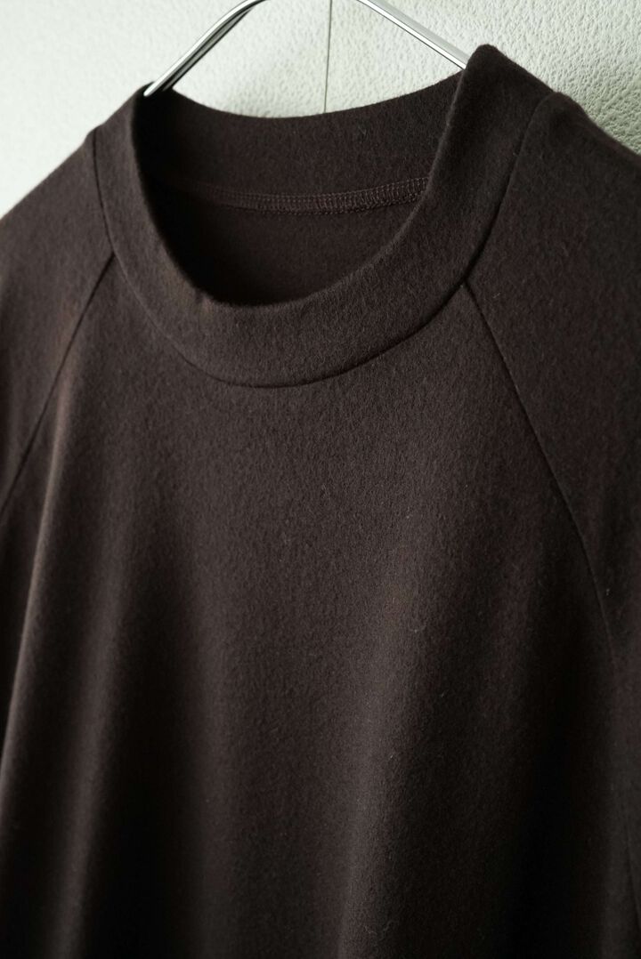 【CAPERTICA】711CS26 Super 140s Washable Wool MW_Jersey Wool Sweat 2026,OLIVE, medium image number 11