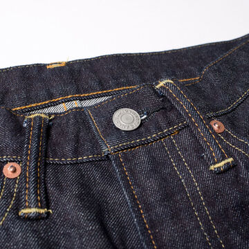 SDL-704 13oz Bomb shell jeans wide straight(One washed)-26-One Wash,, small image number 3