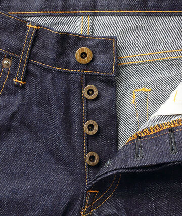 JB0201S-J スキニー（ステッチ）14.8oz アメリカ綿 ヴィンテージセルヴィッチ,, small image number 4