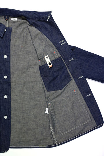 Lot. 888 10oz Military Denim Coverall,, small image number 9