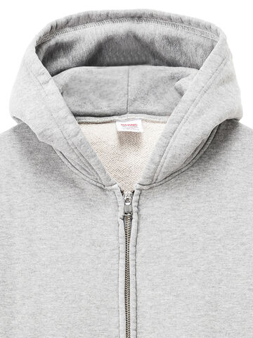 BARNS BR-3010 VINTAGE ZIP PARKA COZUN SWEAT MADE BY UNION SPECIAL-GRAY-L,GRAY, small image number 1