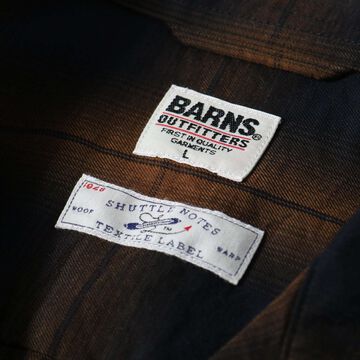BR-25219 OMBRE CHECK S/S SHIRTS,BROWN, small image number 5