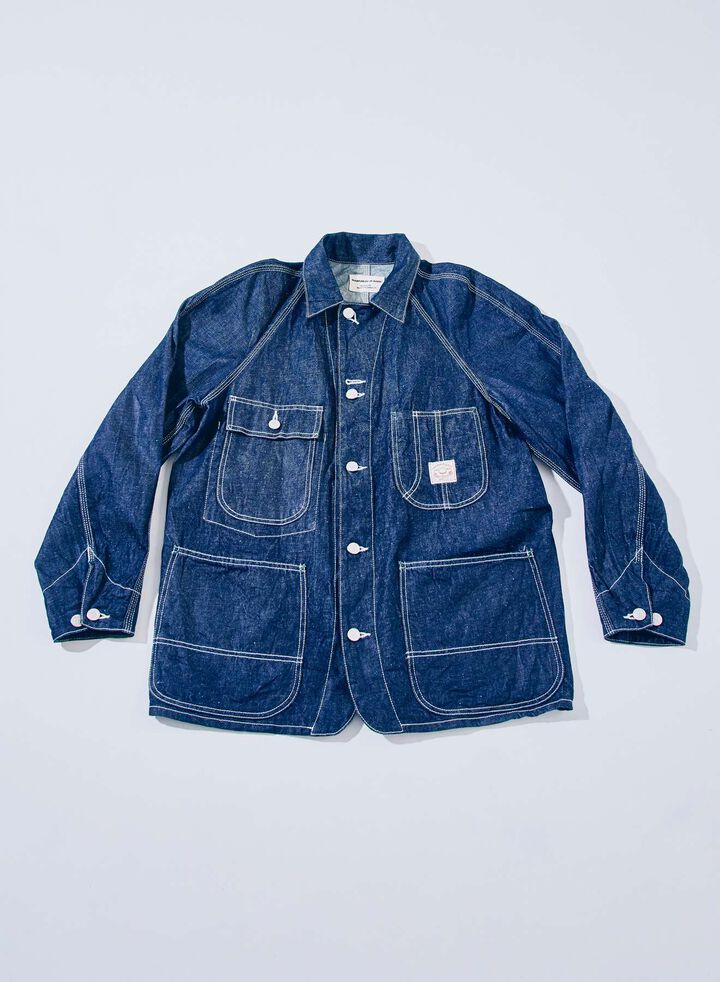 SJCA-SC01 10oz Samurai Cotton Denim Coverall,, medium