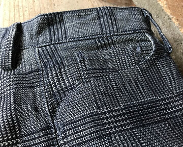 GZ-DTR-3102 denim trousers (Glen Check),, small image number 5