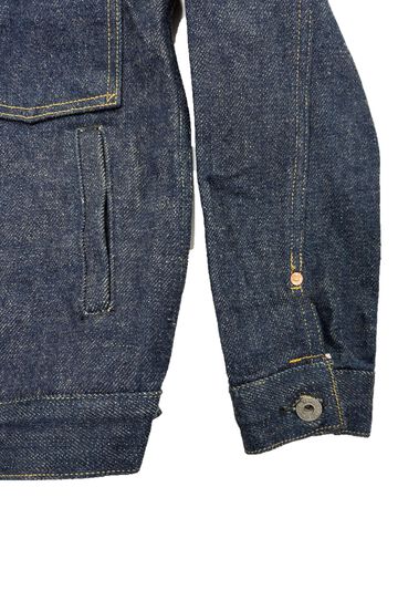 ONI02516PZR-BEG 20oz Secret Denim Weft Beige Type II Jacket with handwarmers,, small image number 4