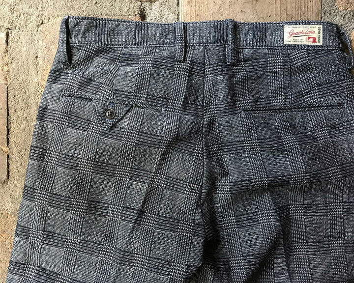 GZ-DTR-3102 denim trousers (Glen Check),, medium image number 3