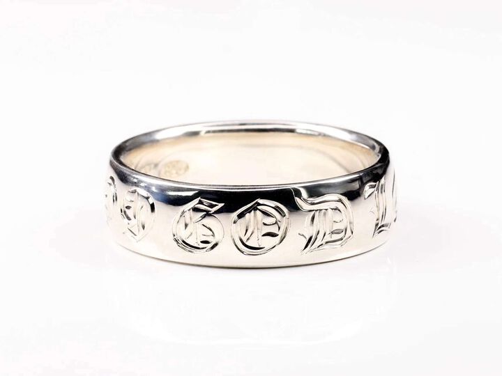 NSAJK-200 GOD LOVE Hand Engraving RG,, medium