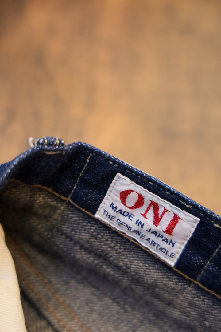 ONI-679KIWAMI 16oz Natural Indigo Mid Rise Spike-One Wash-30,, medium image number 15