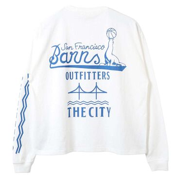 BR-26141 BOXY L/S TEE PT,RED, small image number 1