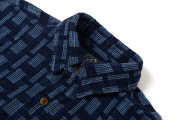【Pre-Order】5757 Indigo NORAGI Work Shirts,INDIGO, small image number 2