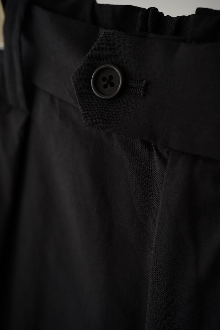 241PT02 Washable Wool Tro / The Slacks,DARK GRAY, medium image number 4