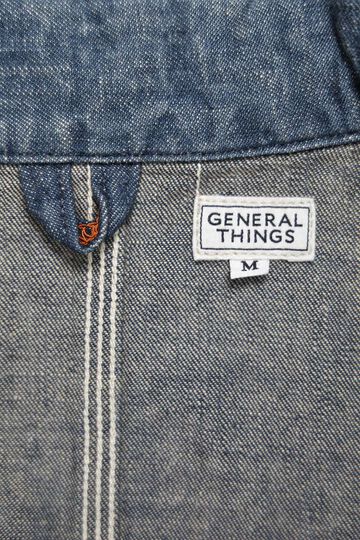 Lot. 888 10oz Military Denim Coverall (Used wash),, small image number 3