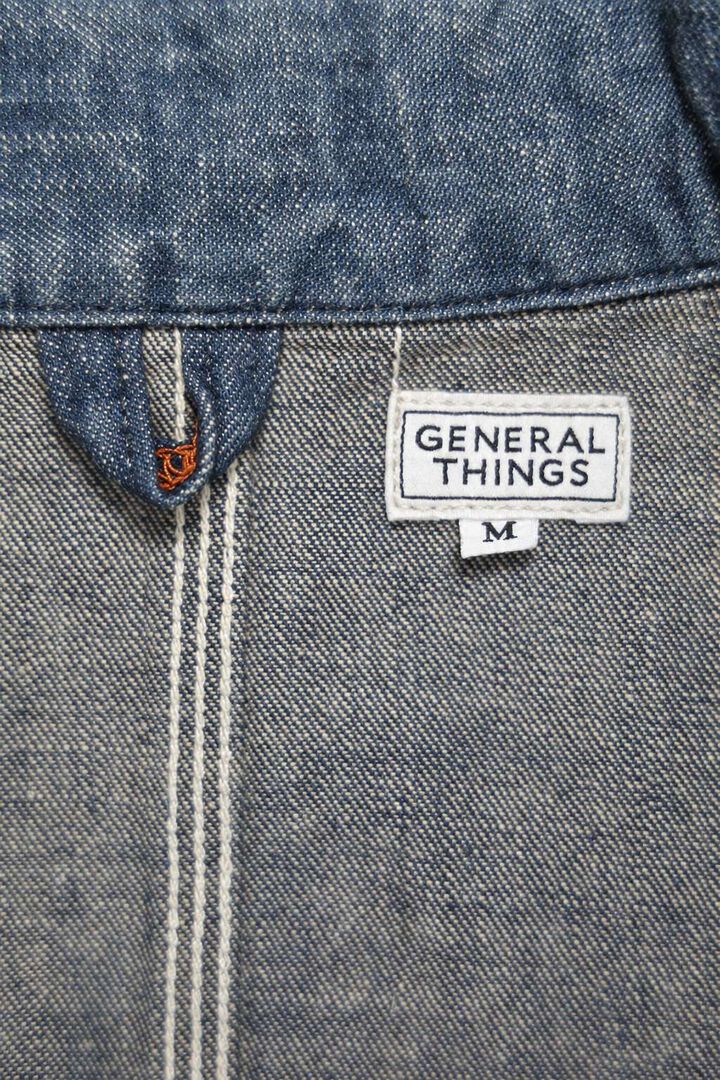 Lot. 888 10oz Military Denim Coverall (Used wash),, medium image number 3