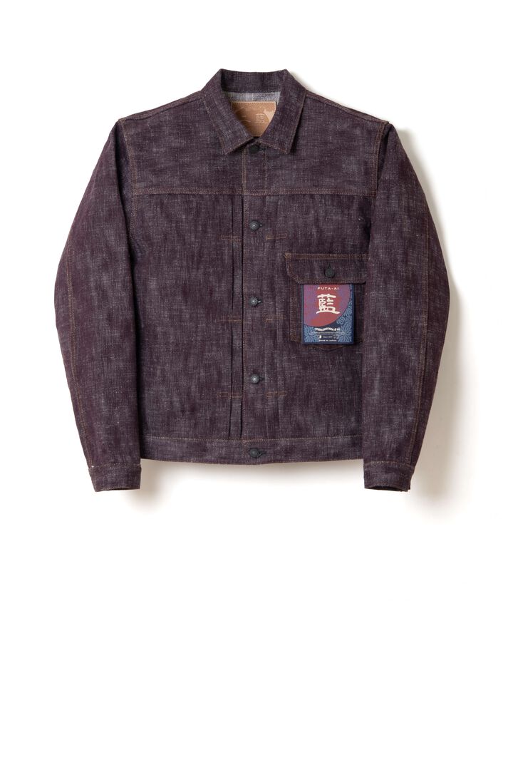 D4614 16oz Futa-Ai Denim Jacket,, medium