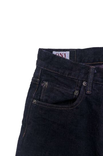 ONI-277Bumpy-紫 (Purple) 17oz Bumpy Denim Just Right Straight,, small image number 4