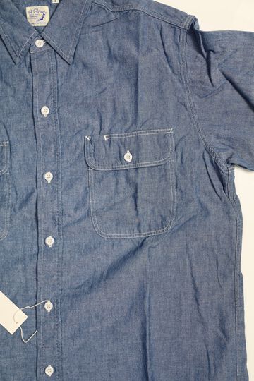 Chambray Work Shirt 01-8064-84,, small image number 3