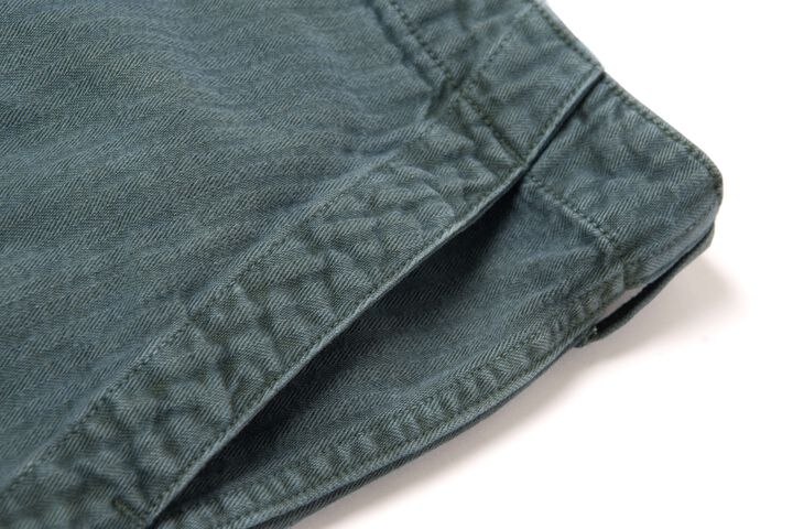【Pre-Order】1945  Indigo Green Baler Pants Regular Straight,INDIGO GREEN, medium image number 4