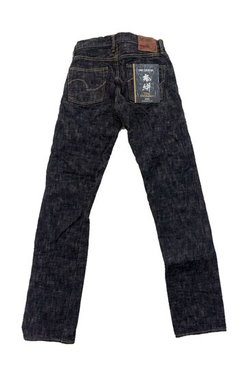 ONI505-KASURI 17oz ONI Kasuri Denim Retro style Regular Straight,, small image number 7