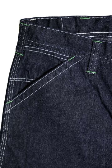 Lot No. SC42495 / 11oz. BLUE DENIM WORK PANTS,, small image number 3