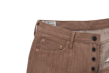 SP-110 16oz Kakishibu EXTREME DENIM (極) Slub Jeans Regular Straight,, small image number 3