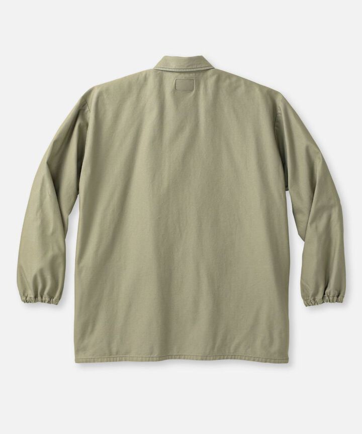 JJK1000M31 M43 VAT DYE BACK SATIN JACKET-OLIVE-XL,OLIVE, medium image number 1