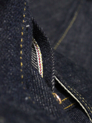 ONI-707LWZR 12.5OZ NATURAL INDIGO LOW TENSION DENIM EURO TIGHT STRAIGHT,, small image number 8