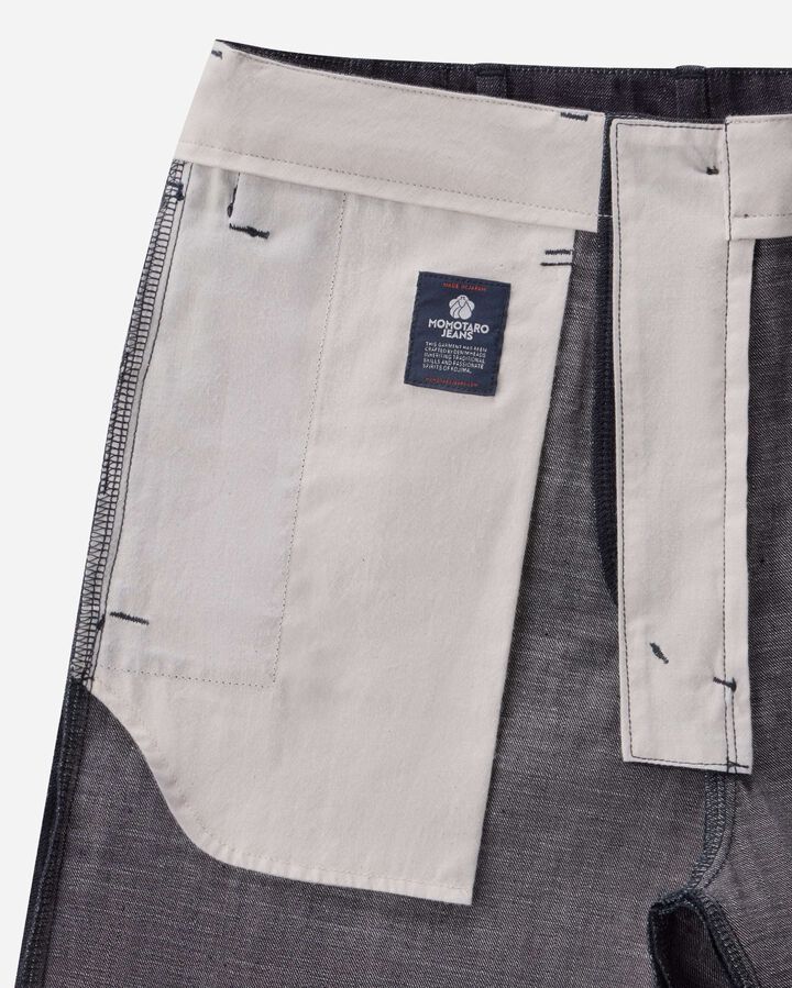 MXSP6001 8OZ DENIM SHORTS,INDIGO, medium image number 6
