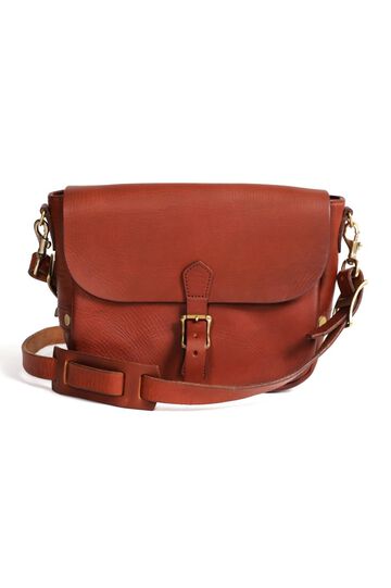 VS-249L LEATHER POSTMAN MINI SHOULDER BAG (CAMEL),, small image number 0