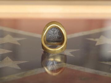 15AO-251BRS Elizabeth Coin With Diamond Ring,, small image number 3