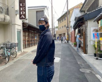 GZ-GJRG-0310 Jean Jacket -raglan-Broken Tile,, small image number 13