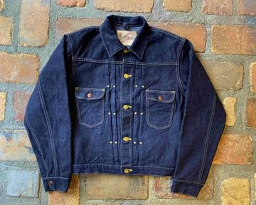 GZ-111MJ-0301 JEAN JACKET GZ111MJ - 16OZ Left-woven,, small image number 0