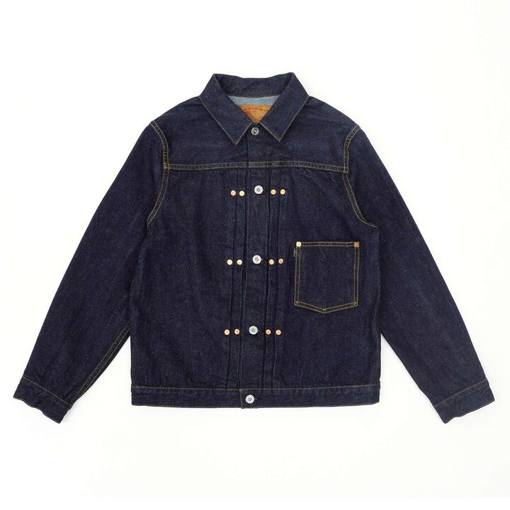 F2432 14.75OZ SELVEDGE GARAGE DENIM JACKET,, medium