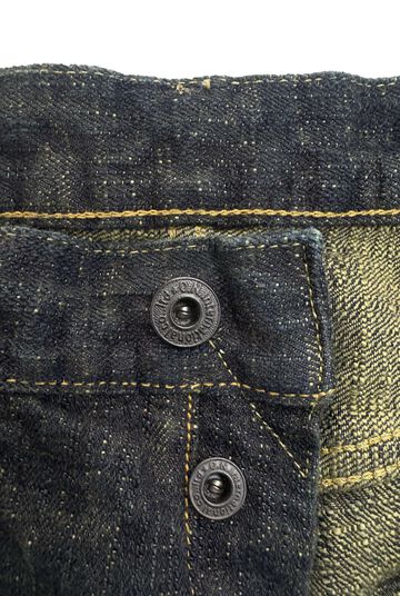 ONI-277Bumpy-草木 (Kusaki) 17oz Bumpy Denim Just Right Straight,, small image number 10