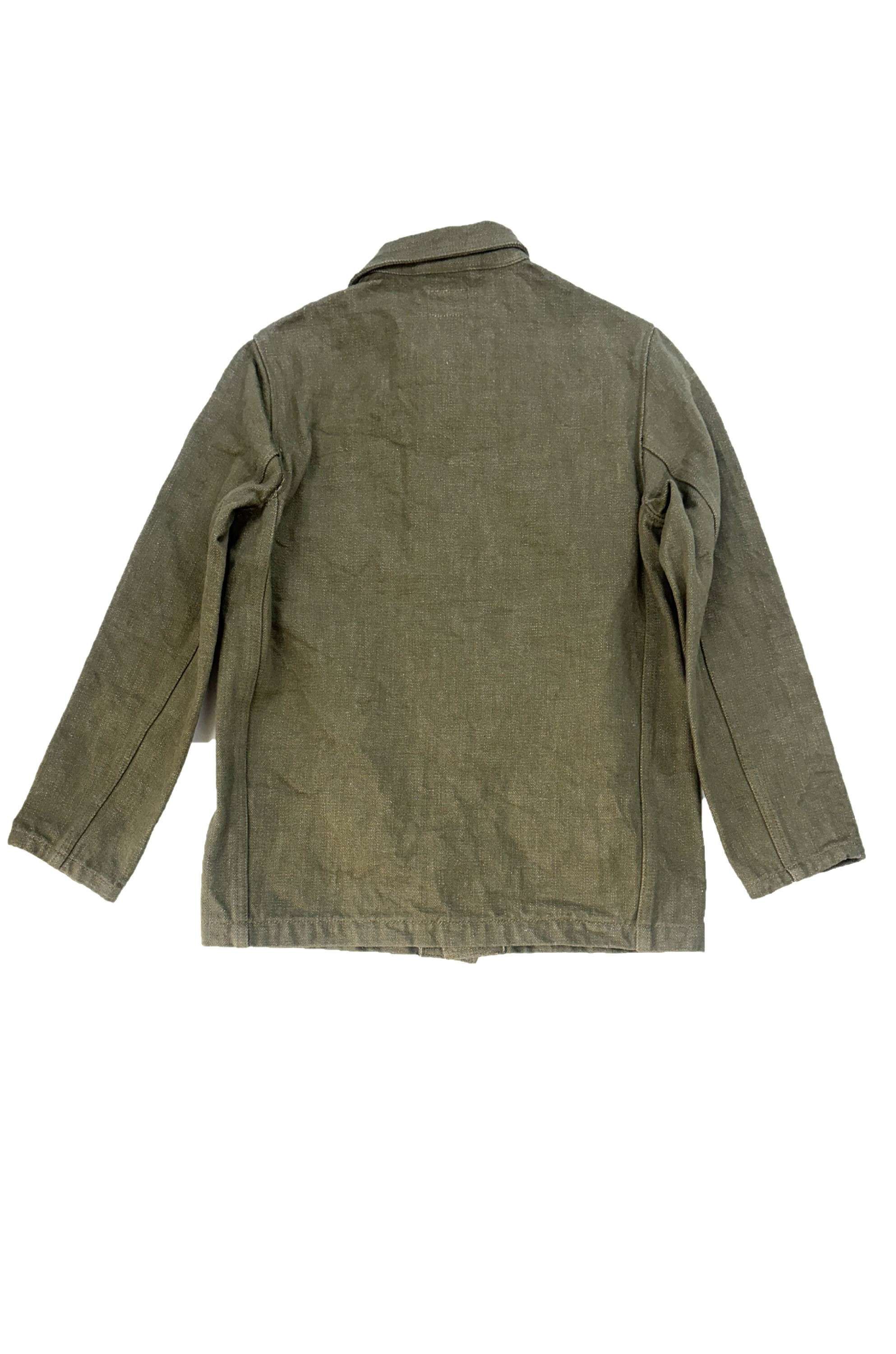 DENIMIO | ONI03502-OLD18 18oz Olive Denim Relax Straight