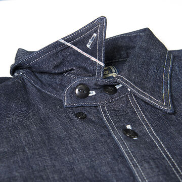 Studio D'Artisan 5333B Denim Work Shirt (One washed),, small image number 2