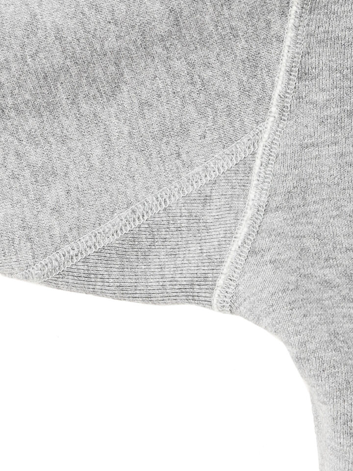 BARNS BR-3010 VINTAGE ZIP PARKA COZUN SWEAT MADE BY UNION SPECIAL-GRAY-L,GRAY, medium image number 4